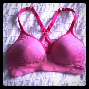 Danskin sports bra- padded cups- size medium